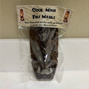 Maui Hand Carved Tiki Mask